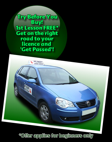 New Drivers get 1st Lesson free with Get Passed Driving School  - Leeds